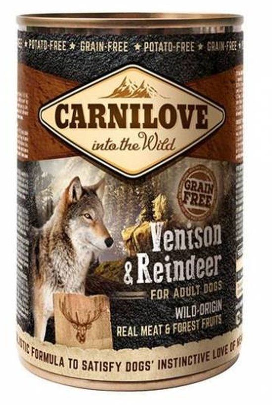 Carnilove Hert & Rendier Blik 6x400gr