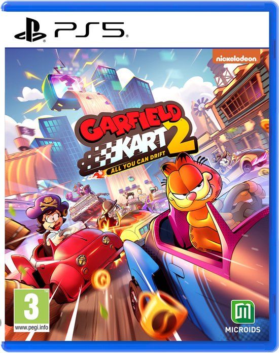 Garfield Kart 2: All You Can Drift - PS5 - Standard Edition - Blu-ray