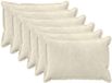 vidaXL Kussensloop HOUTEN Crèmekleurig 30 x 50 cm (6 stuks)