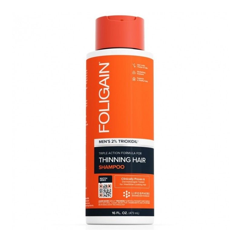 Foligain Stimulating Shampoo Men 473 ml
