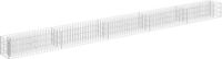 vidaXL Gabion plantenbak - Verhoogd - 450x30x30 cm - Gegalvaniseerd staal