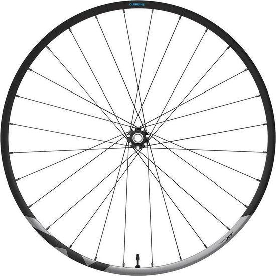 Shimano Deore XT M8120 27.5" Front Wheel - Black/Grey