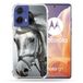 Cokitec Versterkte hoes voor Motorola G85 5G Animal Paard Wit