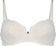 Hunkemöller Marine voorgevormde Dames bh wit - Maat B80
