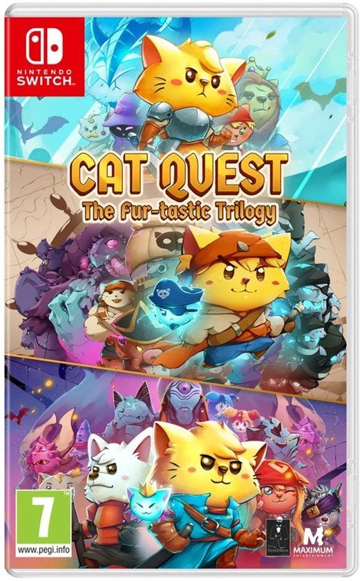Maximum Games Cat Quest: The Fur-Tastic Trilogy - EN/FR/IT/ES (Switch)