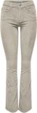 Only Onlmary-global Mid Cord Flared Pnt 15304256 Oatmeal Dames W36 X L30