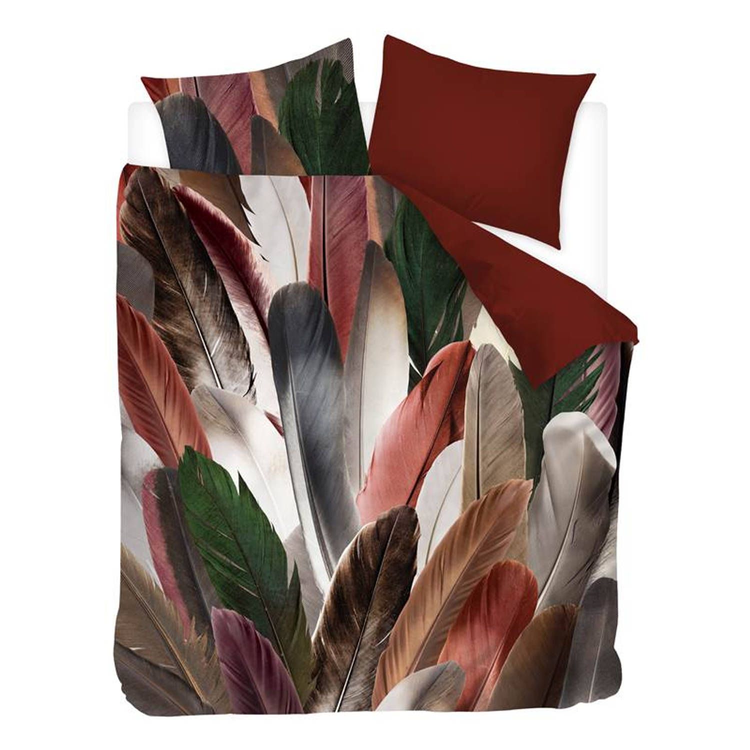 Snoozing Rover - Flanel Dekbedovertrek - Eenpersoons - 140x200/220 cm - Multi