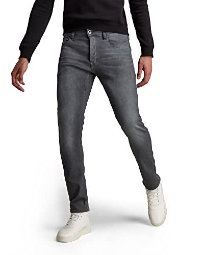 G-Star Raw 3301 Slim Jeans - Heren - Grijs - 34W / 38L