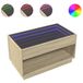VidaXL Salontafel met Infinity LED 90x50x50 cm Sonoma Eikenkleurig