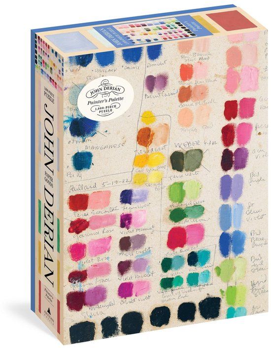 Artisan John Derian Paper Goods: Painter's Palette 1,000-Piece Puzzle