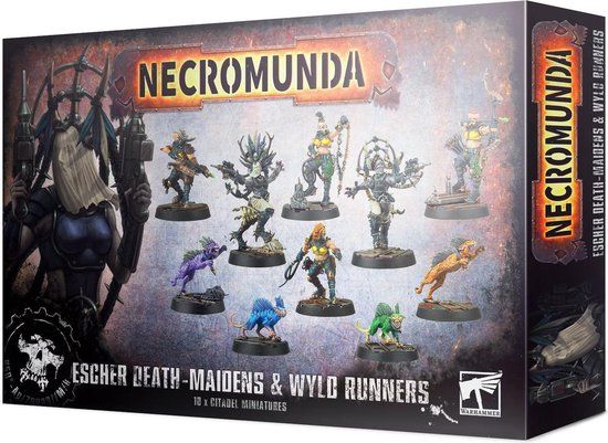 Games Workshop Necromunda: Escher Gang - Warhammer 40.000 - Infanterie - Miniatuur - Kunststof - 500 g