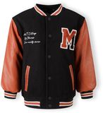 Minoti varsity jas jongens zwart - bomberjack