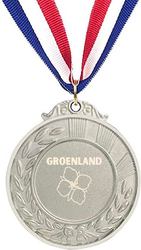 Akyol - Groenland Medaille Zilverkleuring - Piloot - Toeristen - Metaal