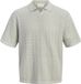 Jack & Jones Jortyler Knit Ss Split Neck Polo Sn 12295227 Seagrass Hommes Taille - XXL