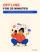 Offline for 20 Minutes: A Low-Pressure Activity Book for Screen-Tired Adults