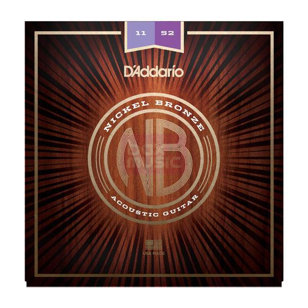 D'ADDARIO Nickel Bronze Custom Light akoestische gitaarsnaren