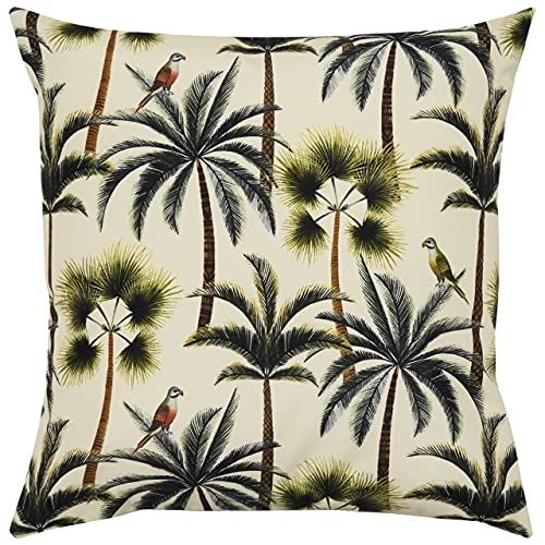 Evans Lichfield Palmen Outdoor Cushion - Forest - 43x43cm