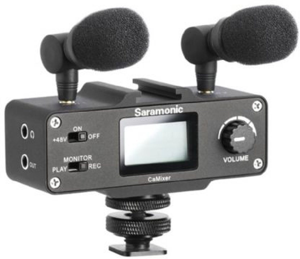 Saramonic Audio Interface CaMixer voor DSLR