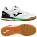 Joma Top Flex Rebound In - Blanc/noir/vert - Football en salle (IC), pointure 37½