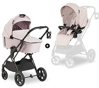 hauck Kinderwagen Vision X Set Black Melange Beige