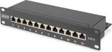 Digitus CAT 6 Patch Panel - Black