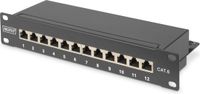 Digitus CAT 6 Patch Panel - Black