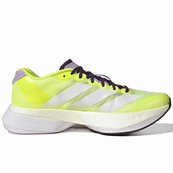 Adidas Adizero Boston 13 Dames Hardloopschoenen - Geel - Maat 39.5
