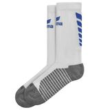 Erima Six Wings Trainingssokken - Wit / New Royal | Maat: 39-42