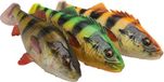 Savage Gear 4D Perch Shad - Firetiger - 17.5cm - 75g - Noir