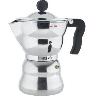 Alessi Moka Express - Aluminium - 6 Cups