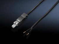 Rittal SZ 2500.410 3 m Câble d'alimentation Noir
