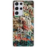 Samsung Galaxy S21 Ultra Graffiti 1 Bedrukt Siliconen Hoesje