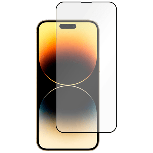 Just in Case Gehard Glas Edge To Edge Screenprotector Apple iPhone 15 Pro Max