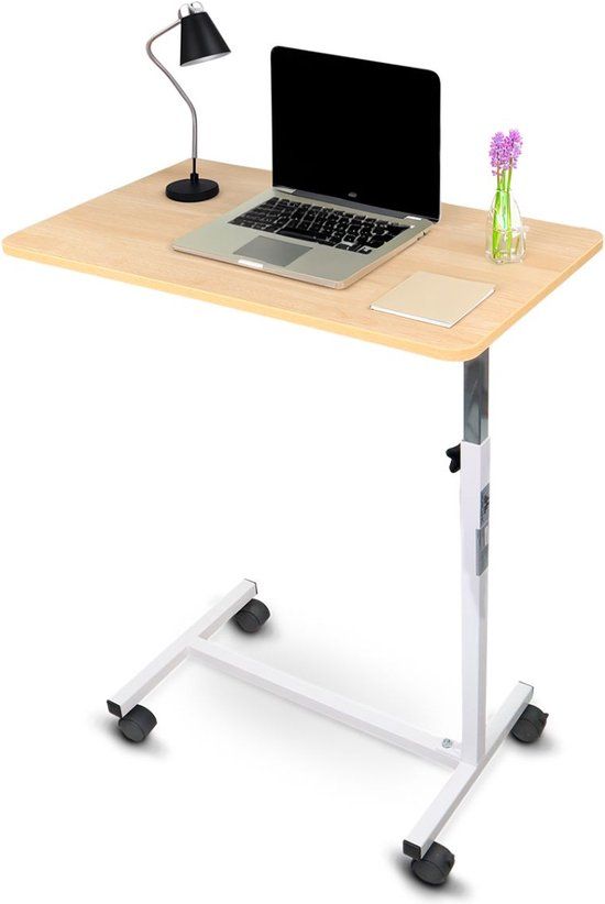 Mobiclinic Meseta Bedtafel - In hoogte verstelbaar - Boomstam - Bruin