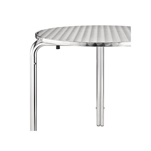Bolero Ronde Stapeltafel St/St Top - 700 mm Dia
