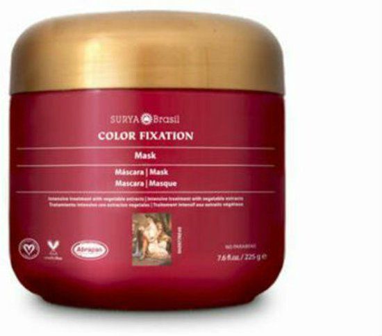 Surya Brasil Haarmasker Color Fixation - 230 ml - Transparant