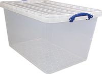 Really Useful Box opbergdoos 96 l, blauw, kunststof, rechthoek