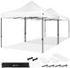 VONROC Easy-Up Partytent – 6x3 m – Wit