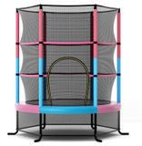 Trampoline avec filet de sécurité, diamètre 165 cm, poids maximum 135 kg, adapté aux enfants à partir de 3 ans