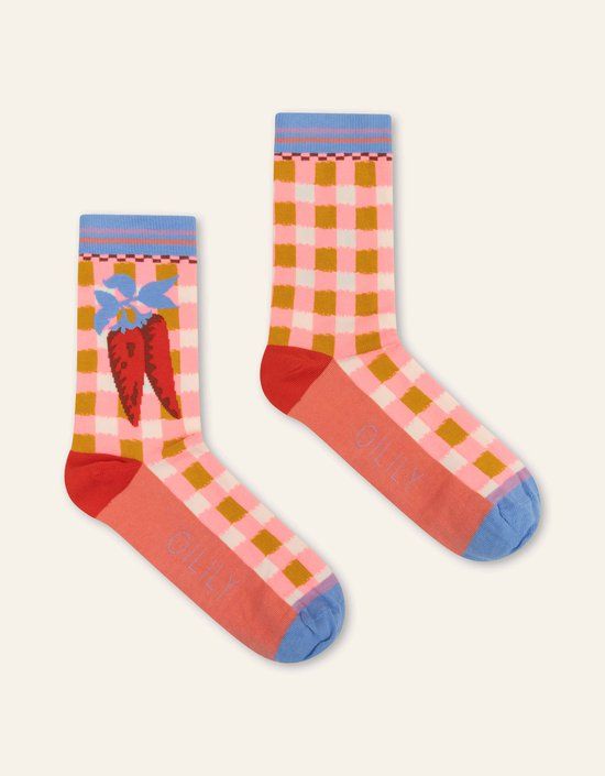 Oilily Asockies Sokken - Roze - 35-38