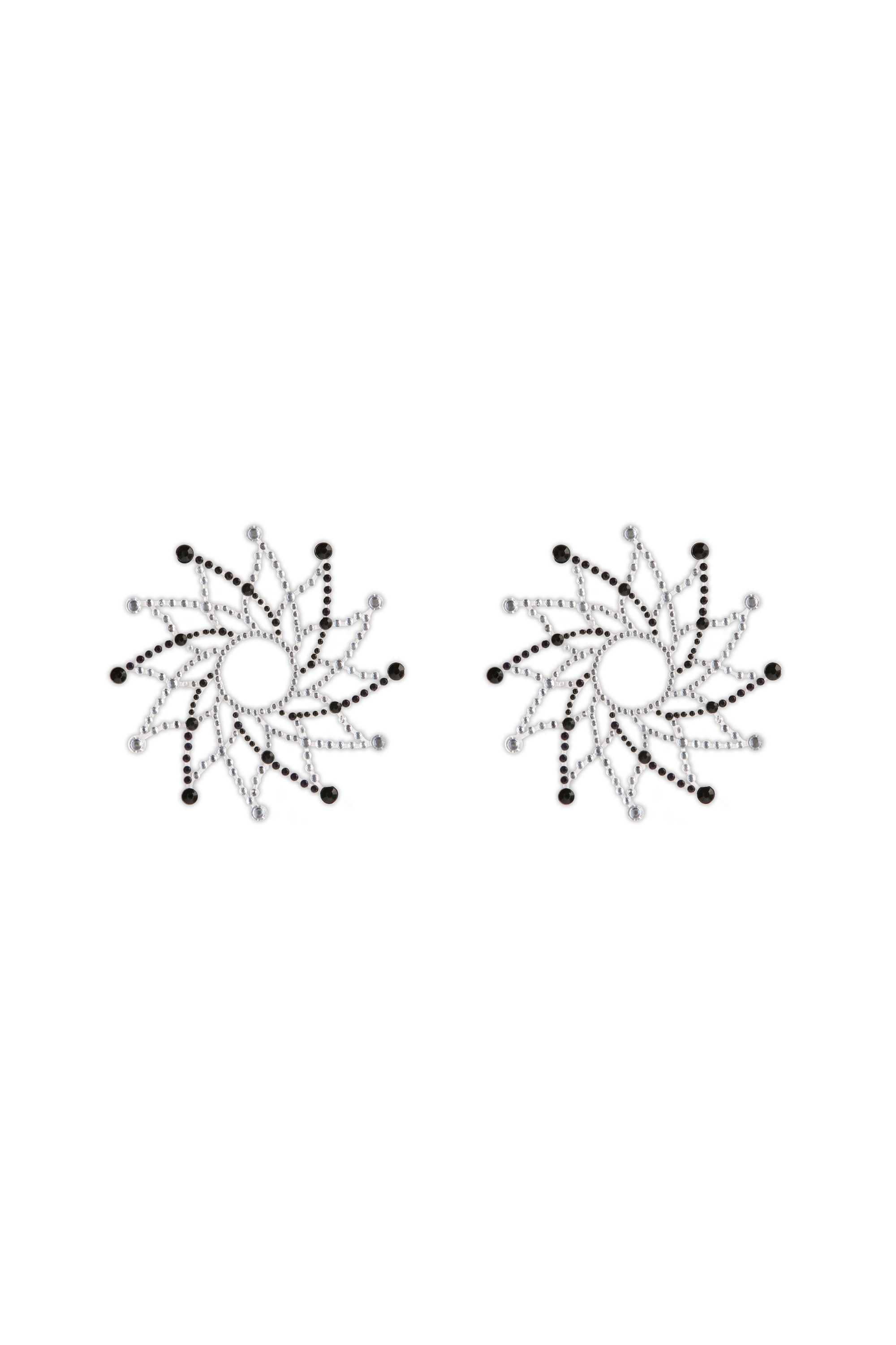 Pretty Pasties - Charm I nipple stickers - Black