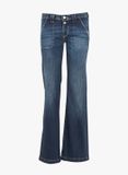 Le Temps des Cerises Damesjeans Flare W25 Blauw Katoen Bootcut Fit