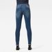G-Star 3301 Mid Skinny Wmn Damen Jeans 24/32 Faded Blue