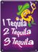 Paper dreams Metal signs - Drink tequila