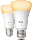 Philips Hue LED-lamp A60 E27 6W 1000-2000K 810 lumen dimbaar 2 stuks
