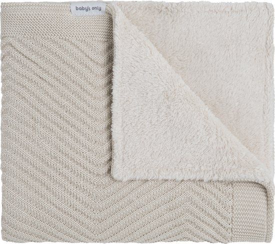 Baby's Only Wiegdeken Grace Teddy - Warm Linen - 70x95cm