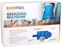 BioSynex Warm Koud Kompres - Hot Cold Pack Gelpack voor Rug Knie Schouder - Herbruikbaar - 20x30 cm - Icepack Coldpack Warmtekussen - Zachte Velourszijde