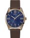 Guess Elliot GW0894G3 Horloge - Siliconen - Bruin - Ø 44 mm