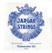 CUERDA Jargar Cello String - Blue (Chrome) 3a Medium Cello 4/4 (G) Sol (One Piece)