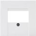 Kopp HK07 - TAE afdekking, kleur: arctisch wit mat - (5 stuks)